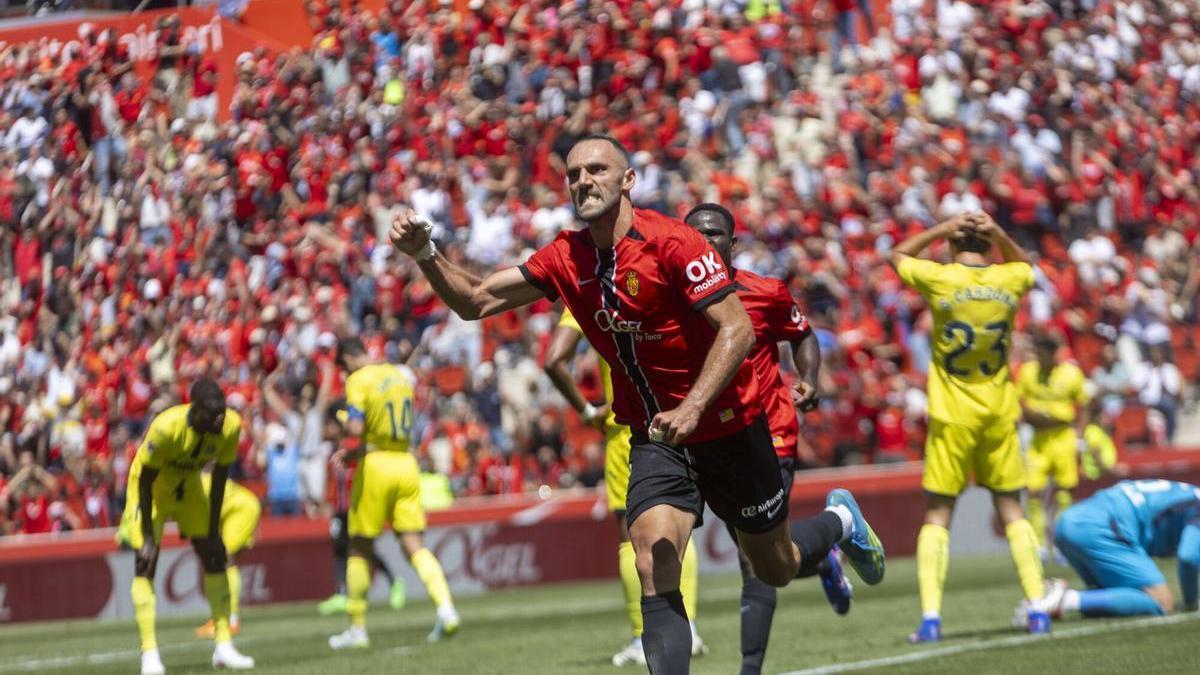 El Mallorca empata en Son Moix con el Villarreal (1-1)