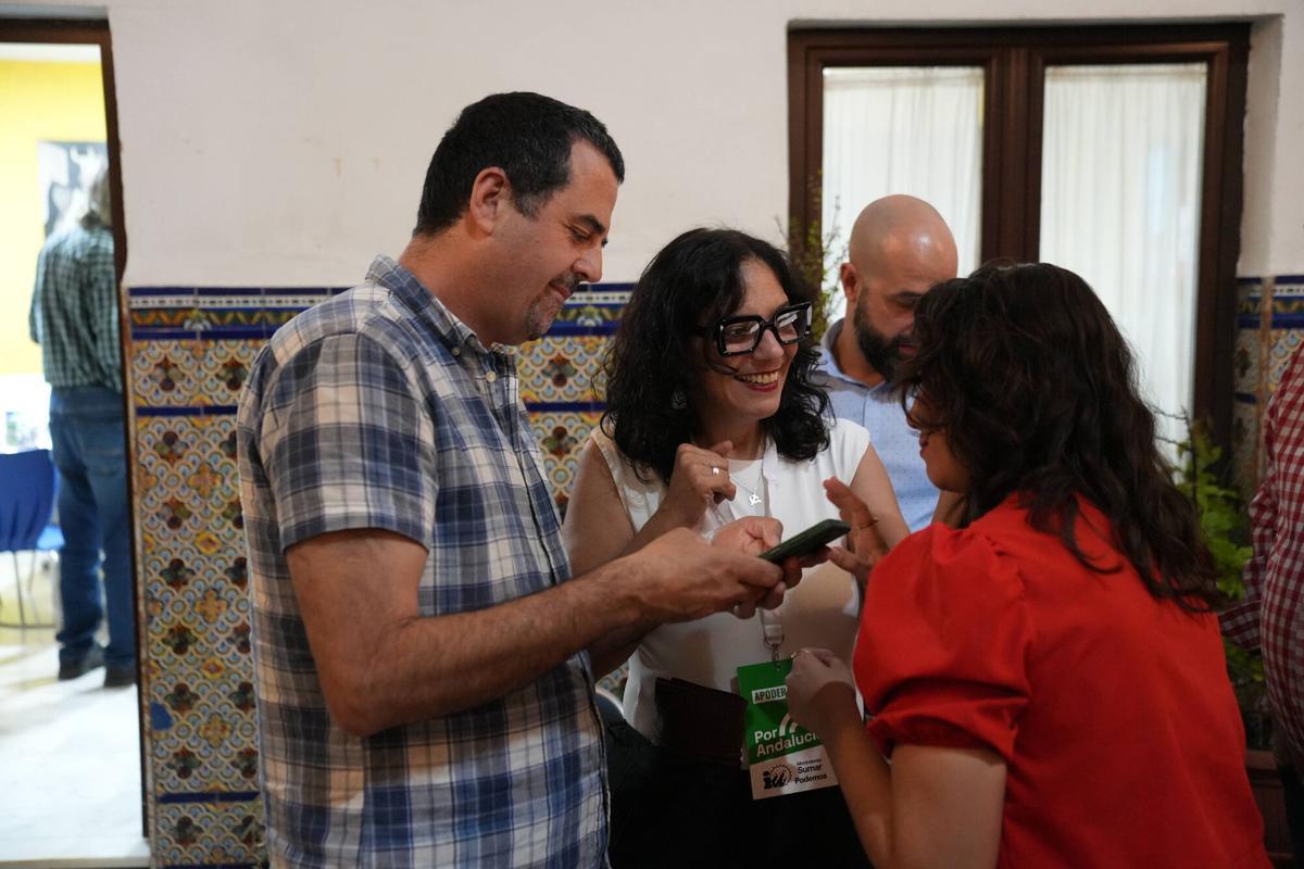 La noche electoral en la sede de Por Andalucía, en imágenes La noche electoral en la sede de Por Andalucía, en imágenes