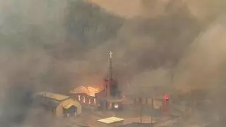 Una docena de incendios forestales devastan Corea del Sur, con cuatro muertos y miles de evacuados