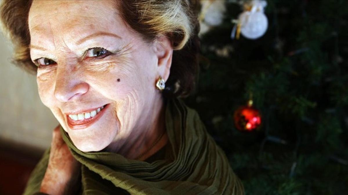 Carmen de Lirio, en su cada, durante las navidades del 2008. Carmen de Lirio, en su cada, durante las navidades del 2008.