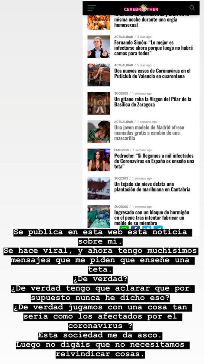 Nuevo tweet de Cristina Pedroche