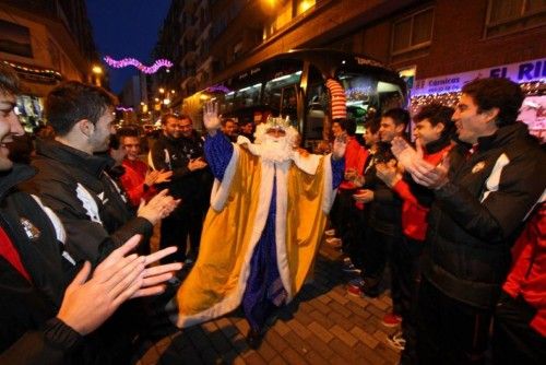 Los Reyes Magos visitan al Zamora CF