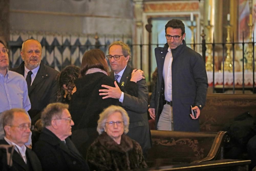 Funeral en Palma por la filóloga Aina Moll