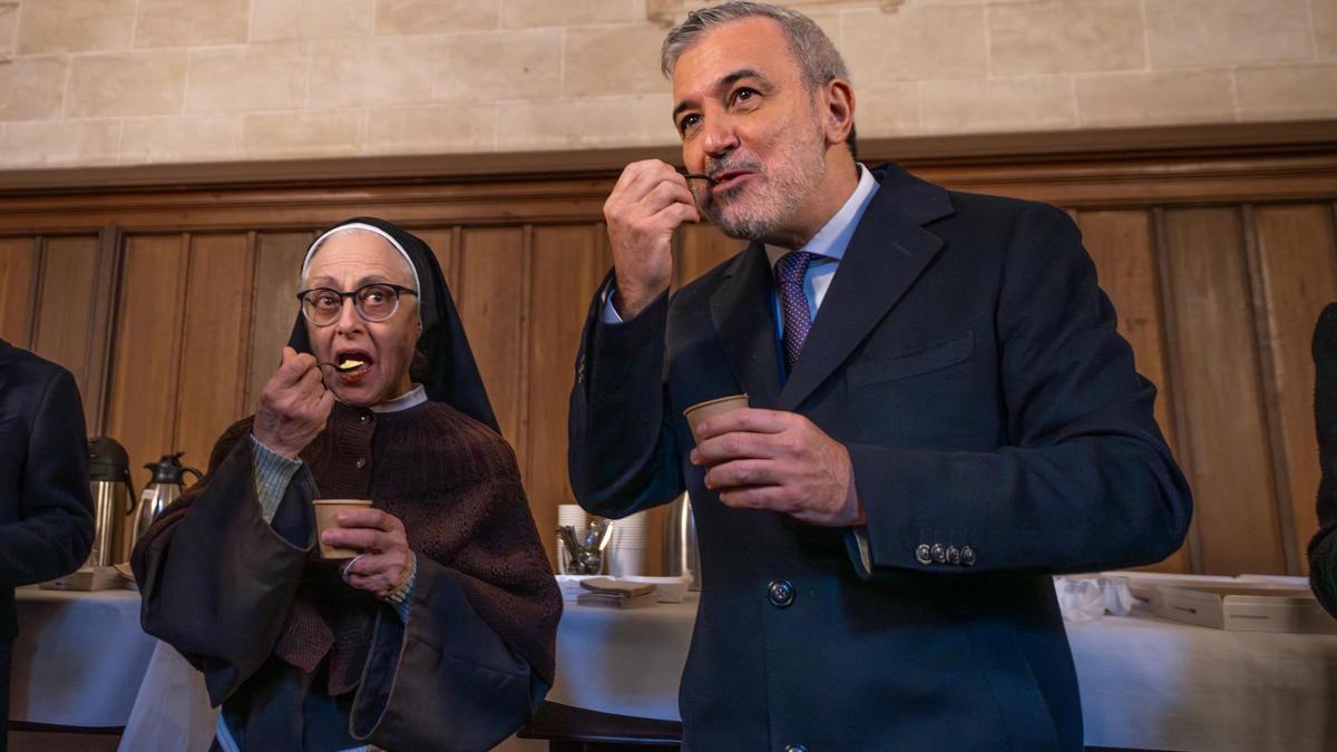 Las monjas clarisas se despiden del monasterio de Pedralbes de Barcelona