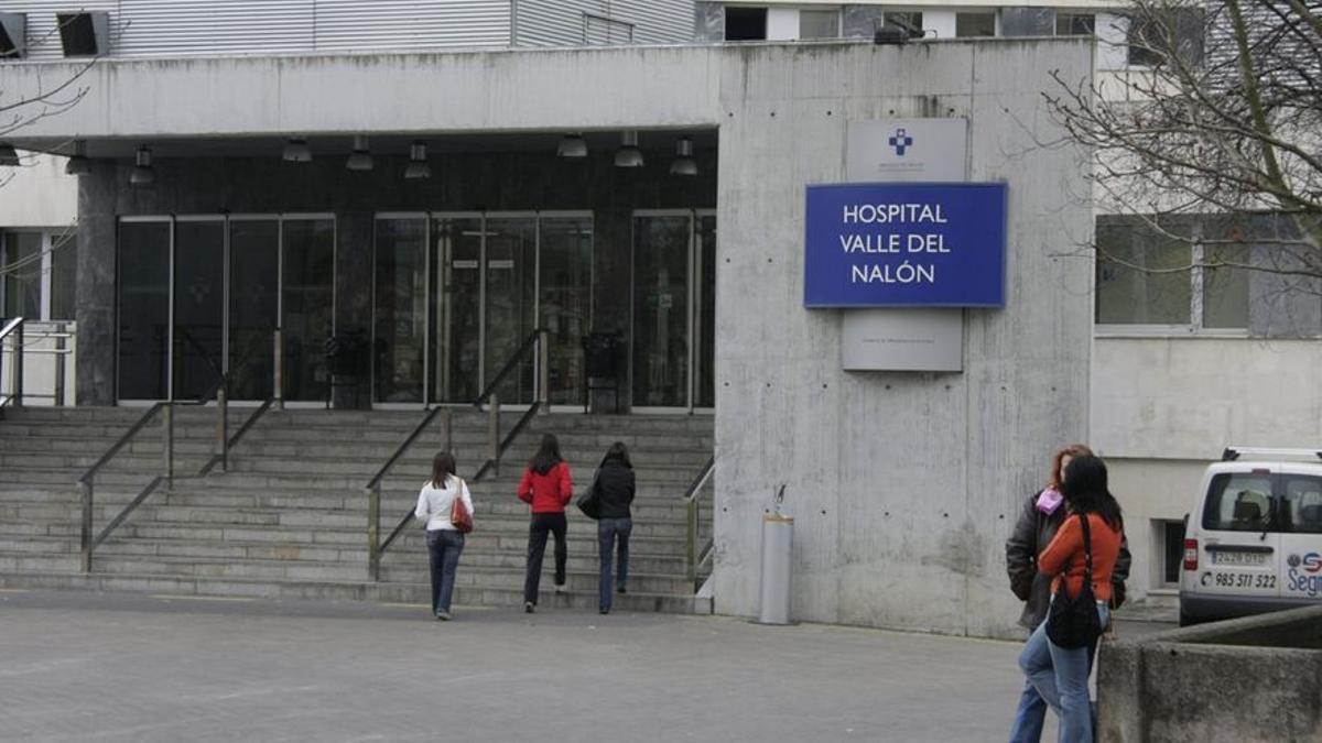 El hospital Valle del Nalón, en Asturias.