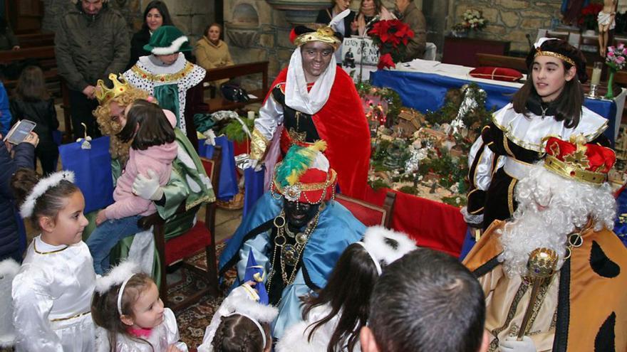 Imagen de archivo de Reyes Magos en Forcarei. |   // BERNABÉ