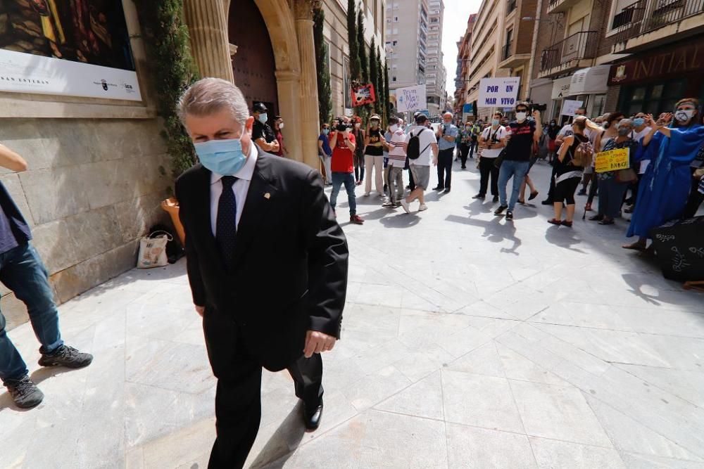 Acto institucional por el Día de la Región de Murcia en la iglesia de San Esteban