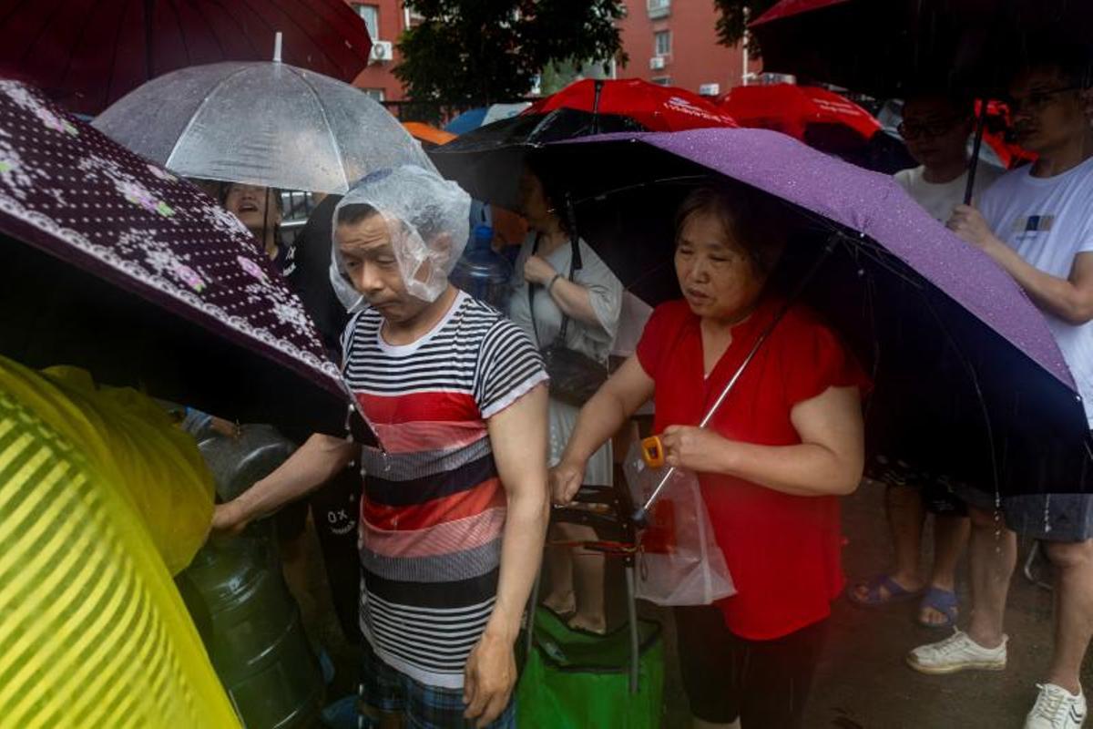 Inundaciones en la China