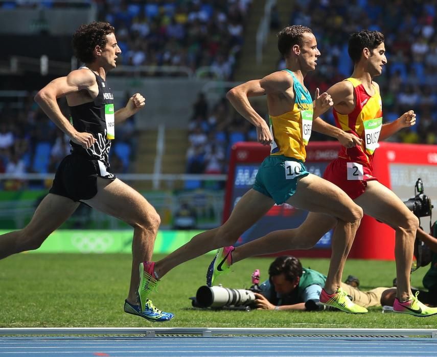 David Bustos pasa a semifinales de 1.500