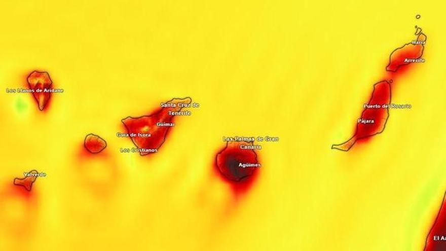 Pronóstico del tiempo de la Aemet en Canarias del 31 de julio al 10 de agosto de 2026