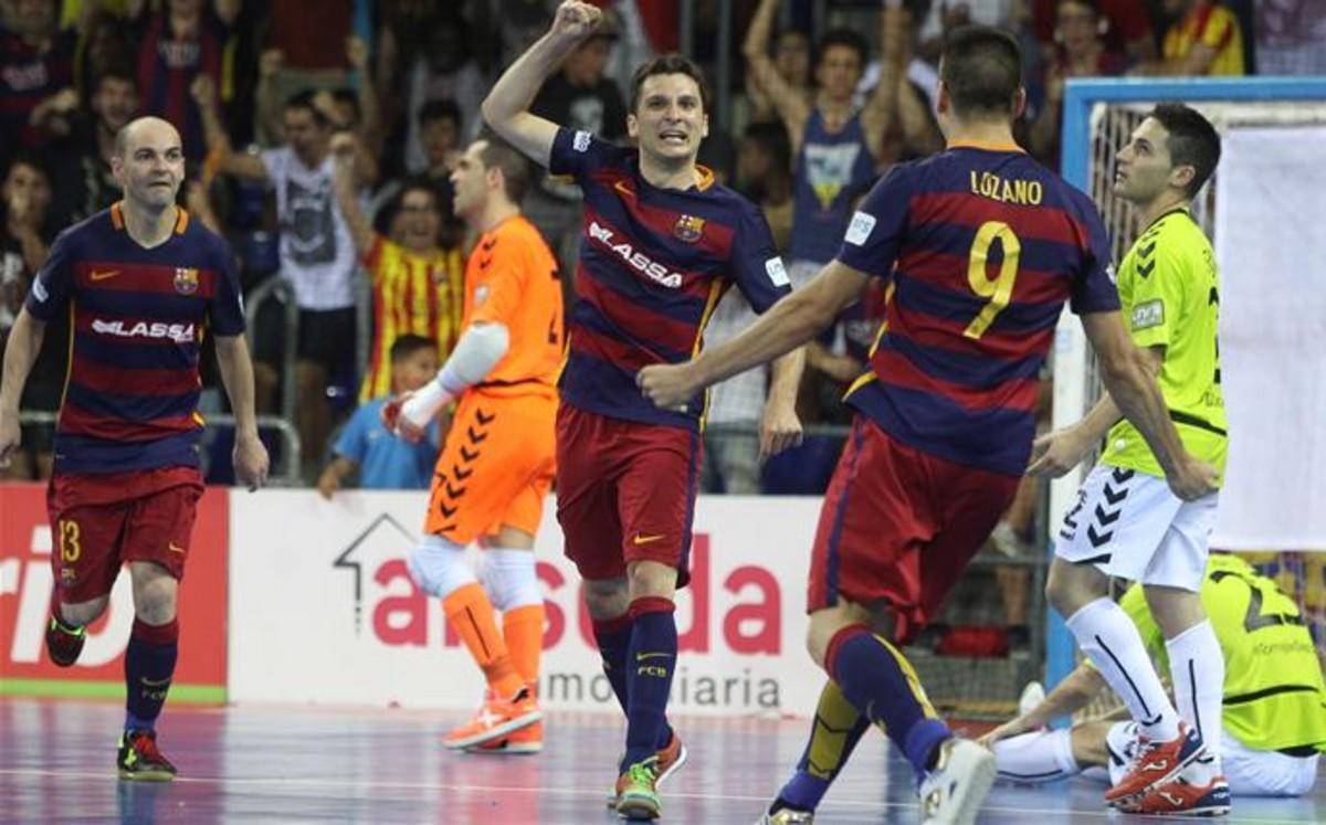 El Barça Lassa cayó ante Inter en la final de la pasada Liga por 3-1 en el global