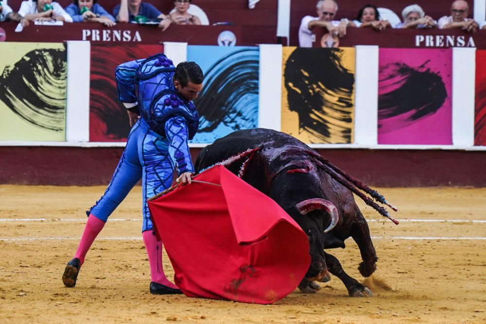 Las imágenes de la corrida picassiana de la Feria de Málaga 2019