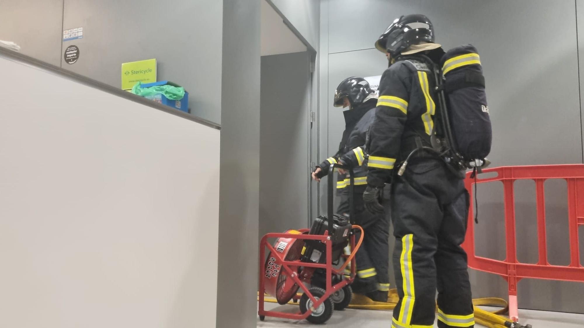 Esto es lo que ocurriría si se incendiase en centro de salud de Ibiza