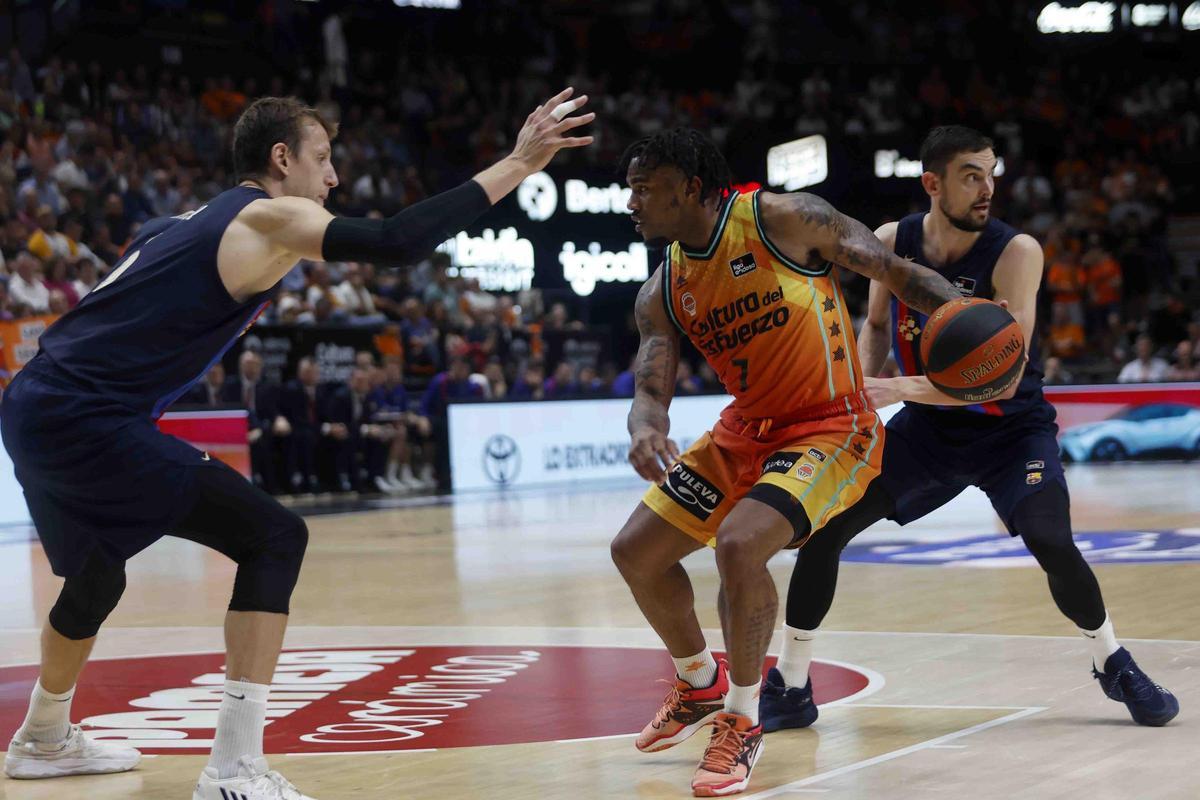 Partido Valencia Basket- F.C.Barcelona