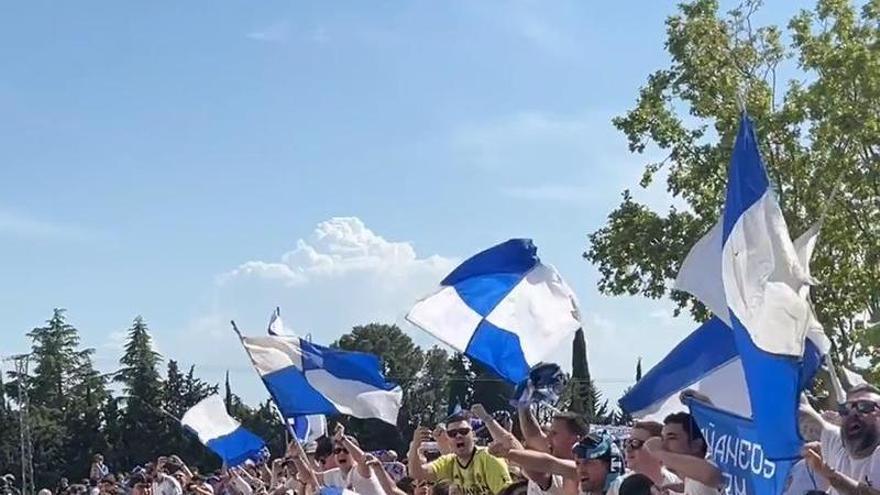 VÍDEO | Recibimiento del Real Zaragoza en El Alcoraz
