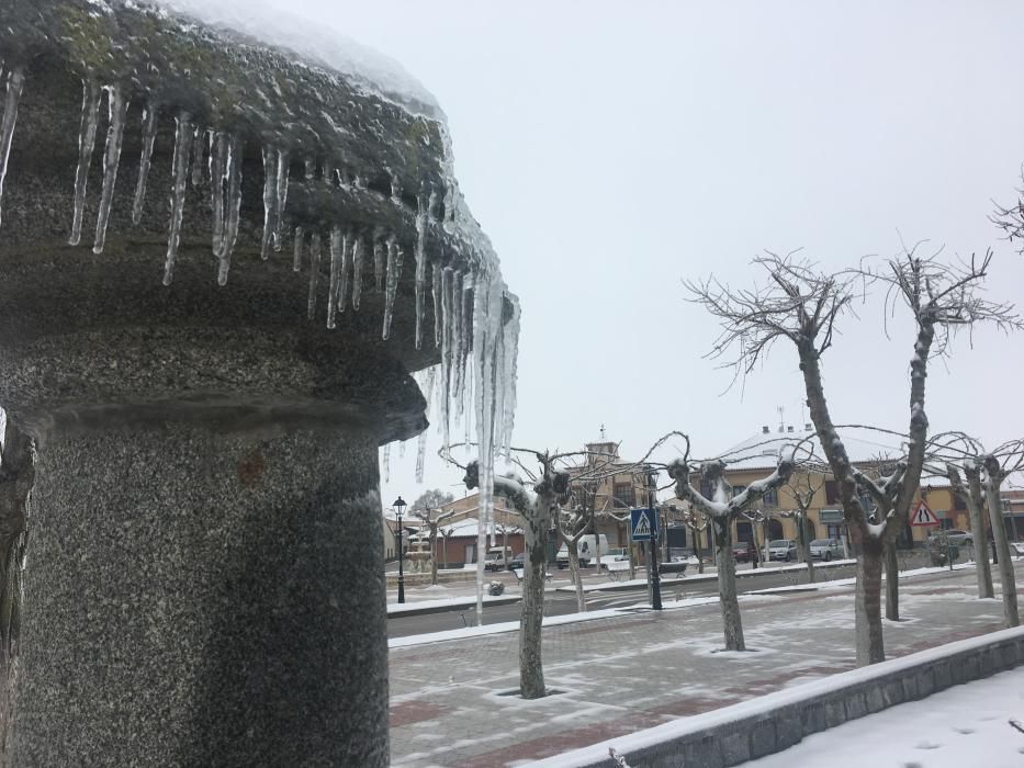 Nieve en Moraleja del Vino