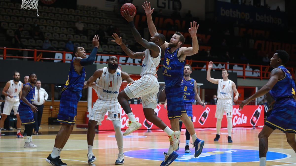 Triunfo del Granca en su primer partido de Eurocup