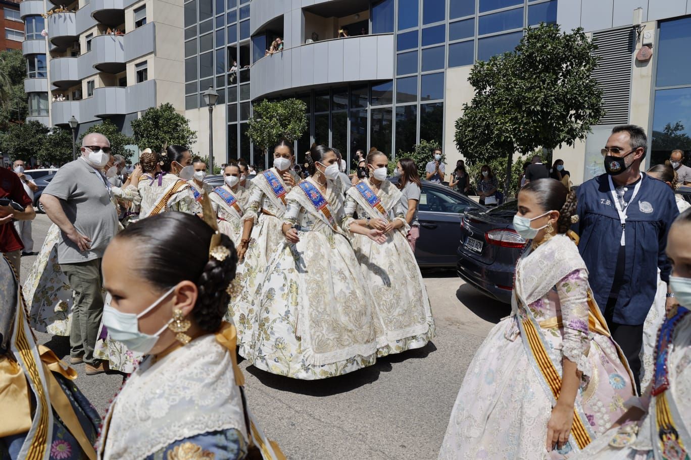 Fallas 2021, así ha sido la segunda 'mascletà' disparada en Camins al Grau