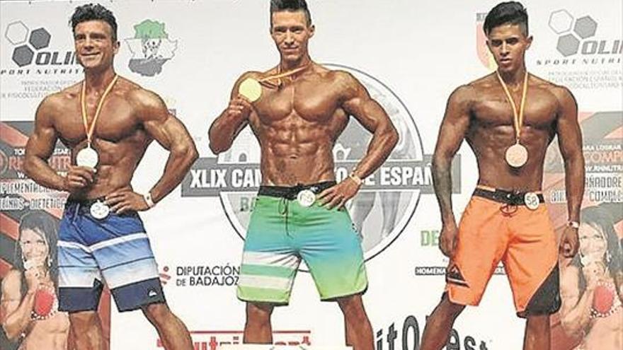 El fisioculturista cristian cantero se alza con distintos campeonatos