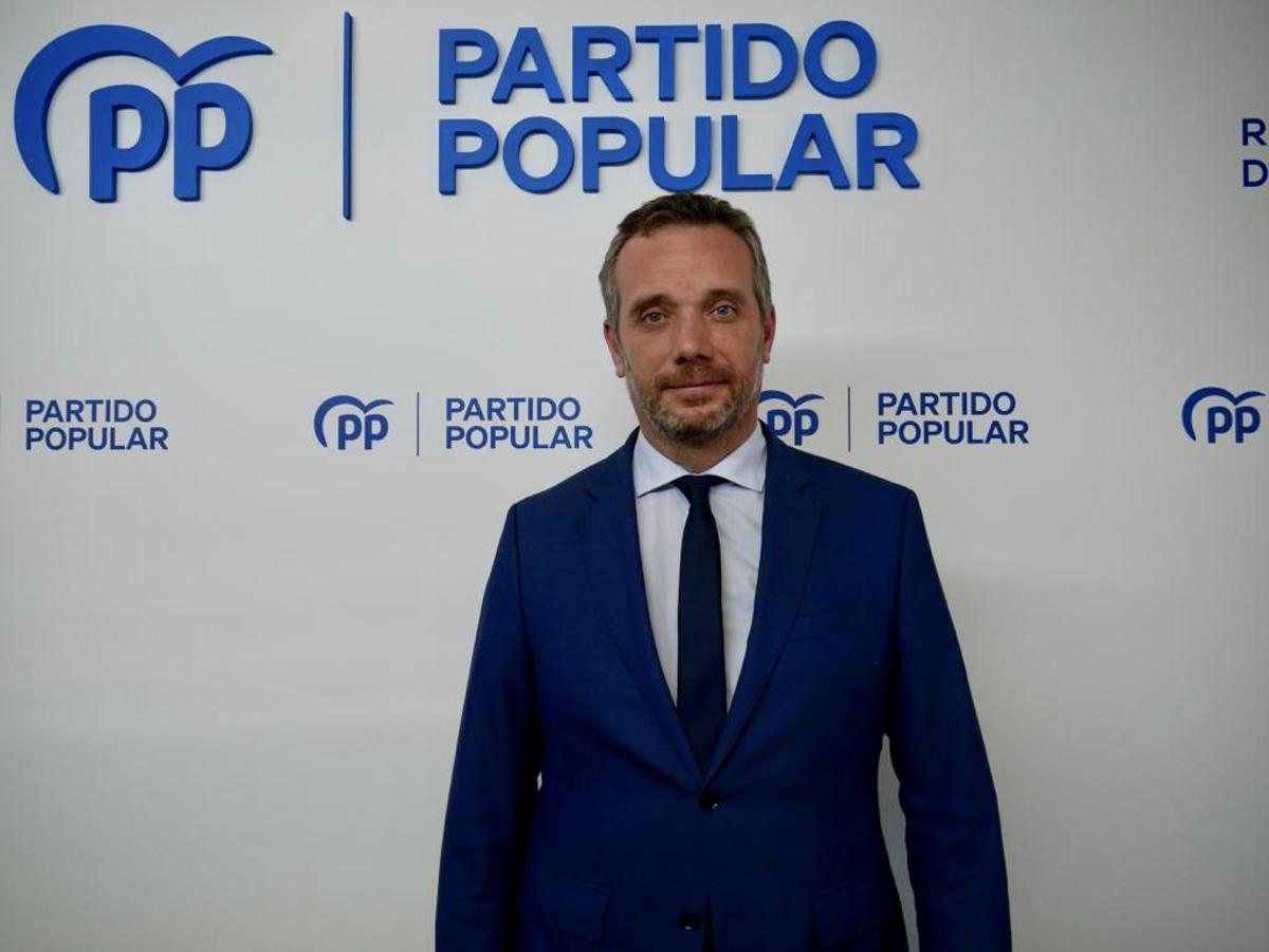 Joaquín Segado, portavoz del PP en la Asamblea.