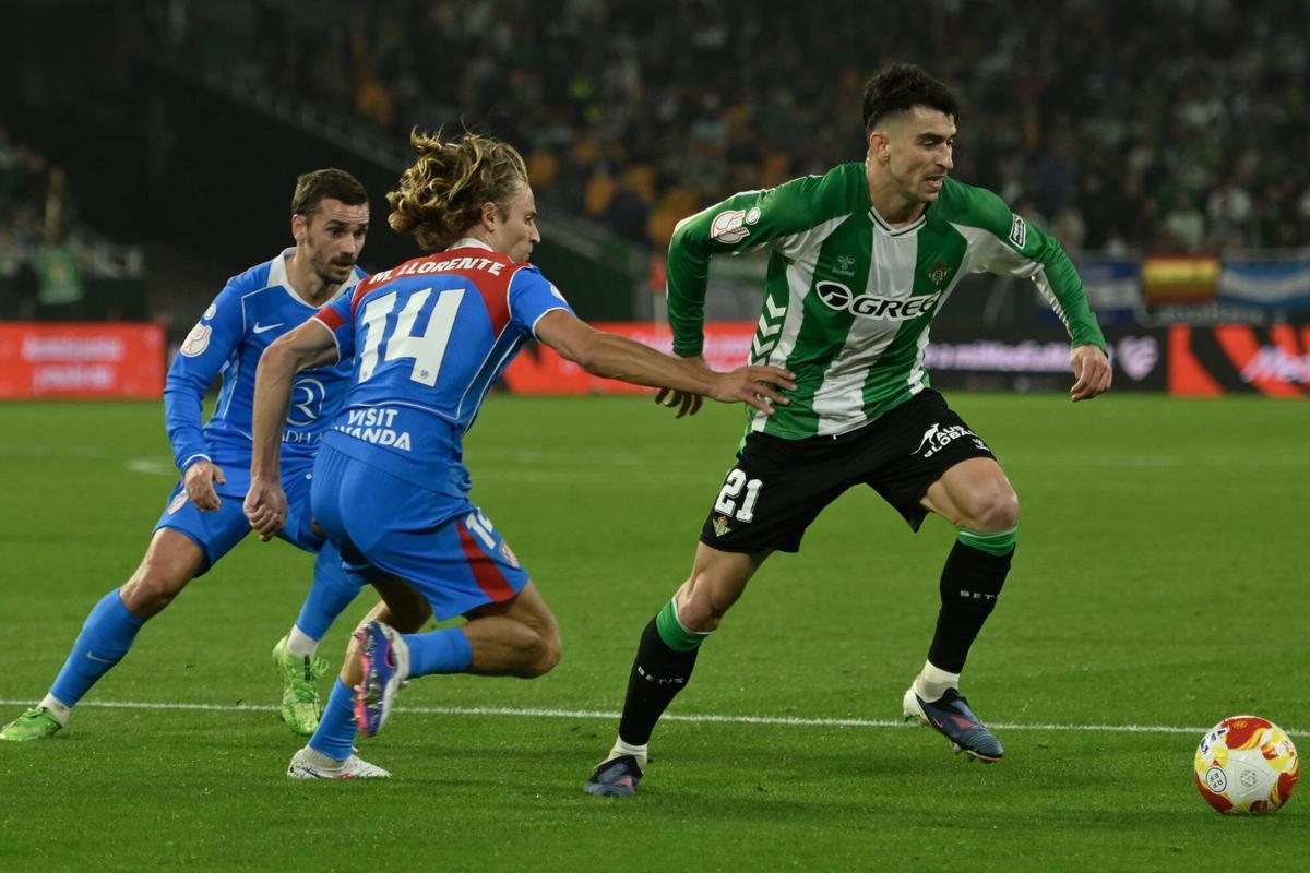 Copa del Rey: Betis - Atlético de Madrid, en imágenes.
