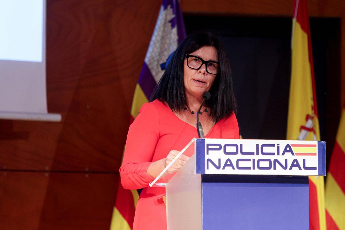 Raquel Guasch, durante su intervención en el Club Diario de Ibiza.