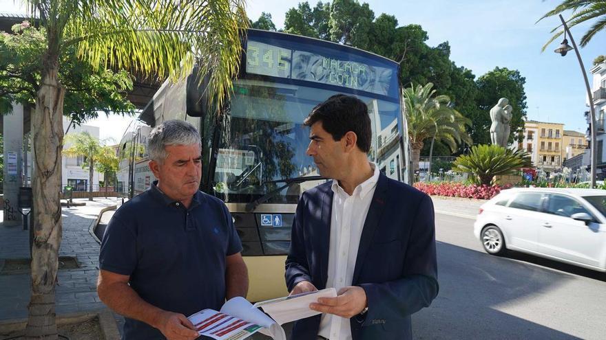 Coín pone en marcha el servicio de autobús directo a Málaga (M-348)