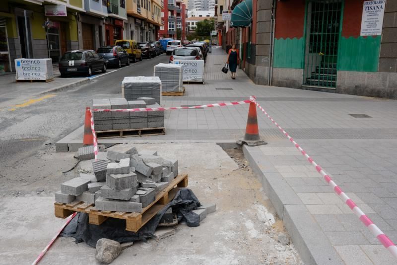 27-06-18. LAS PALMAS DE GRAN CANARIA. OBRAS METRO GUAGUA. FOTO: JOSÉ CARLOS GUERRA.  | 27/06/2018 | Fotógrafo: José Carlos Guerra