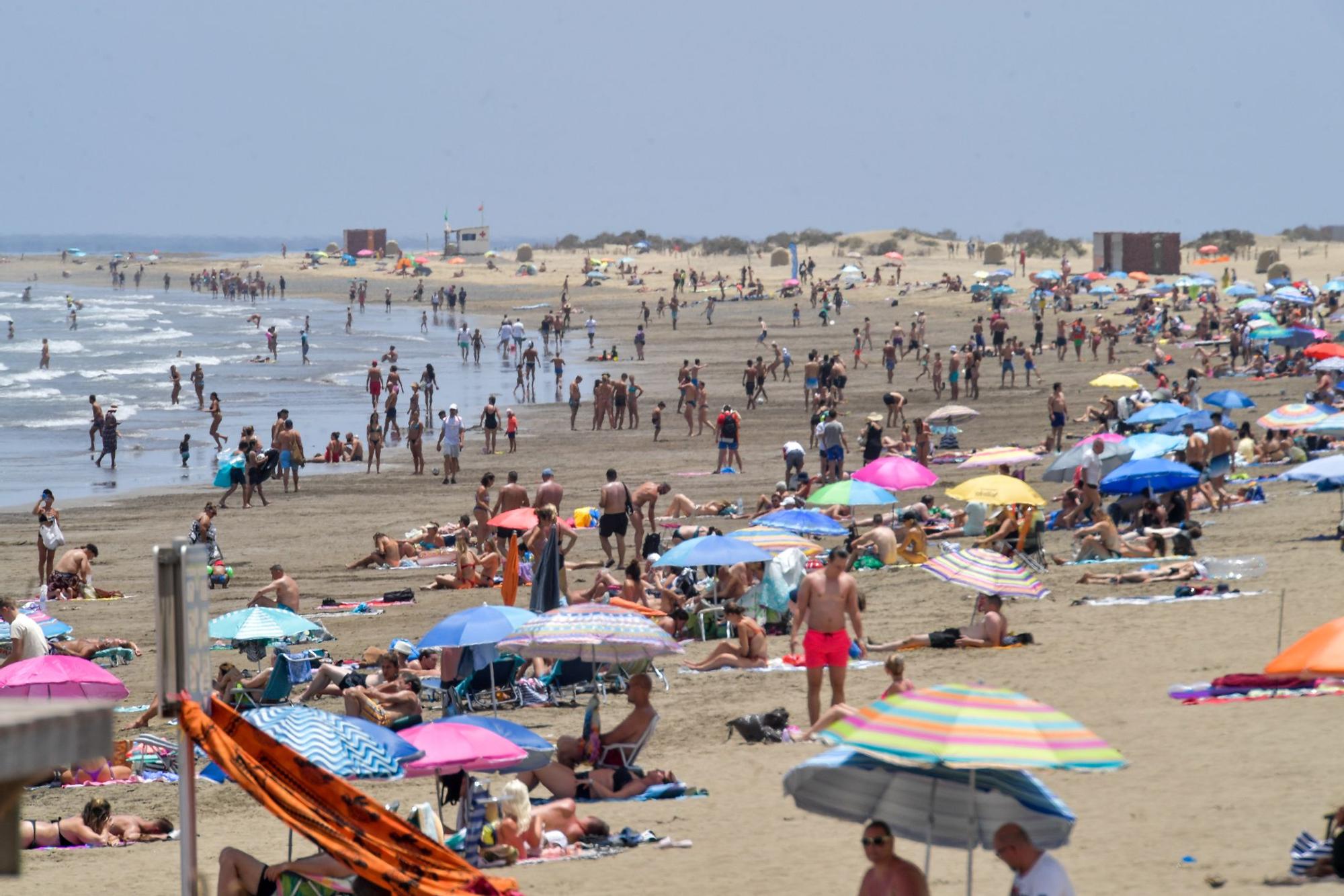 Ola de calor en Gran Canaria (16/07/2021)