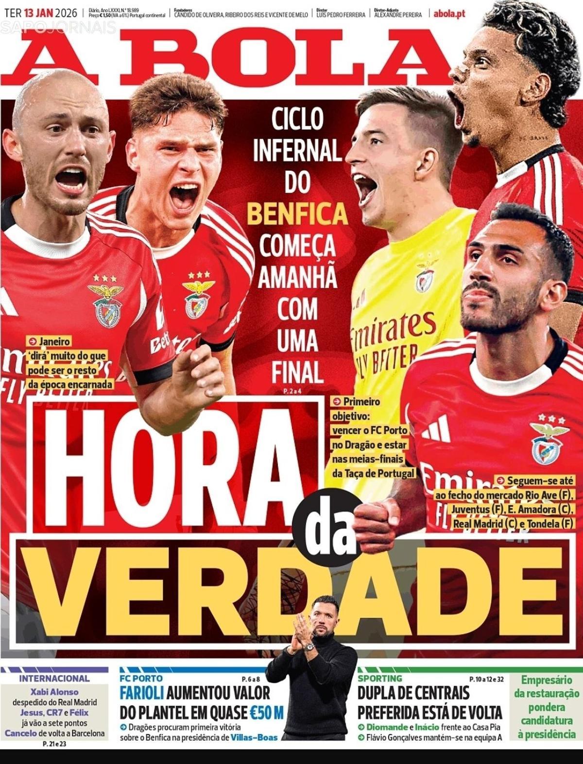 Estas son las portadas de la prensa deportiva de hoy