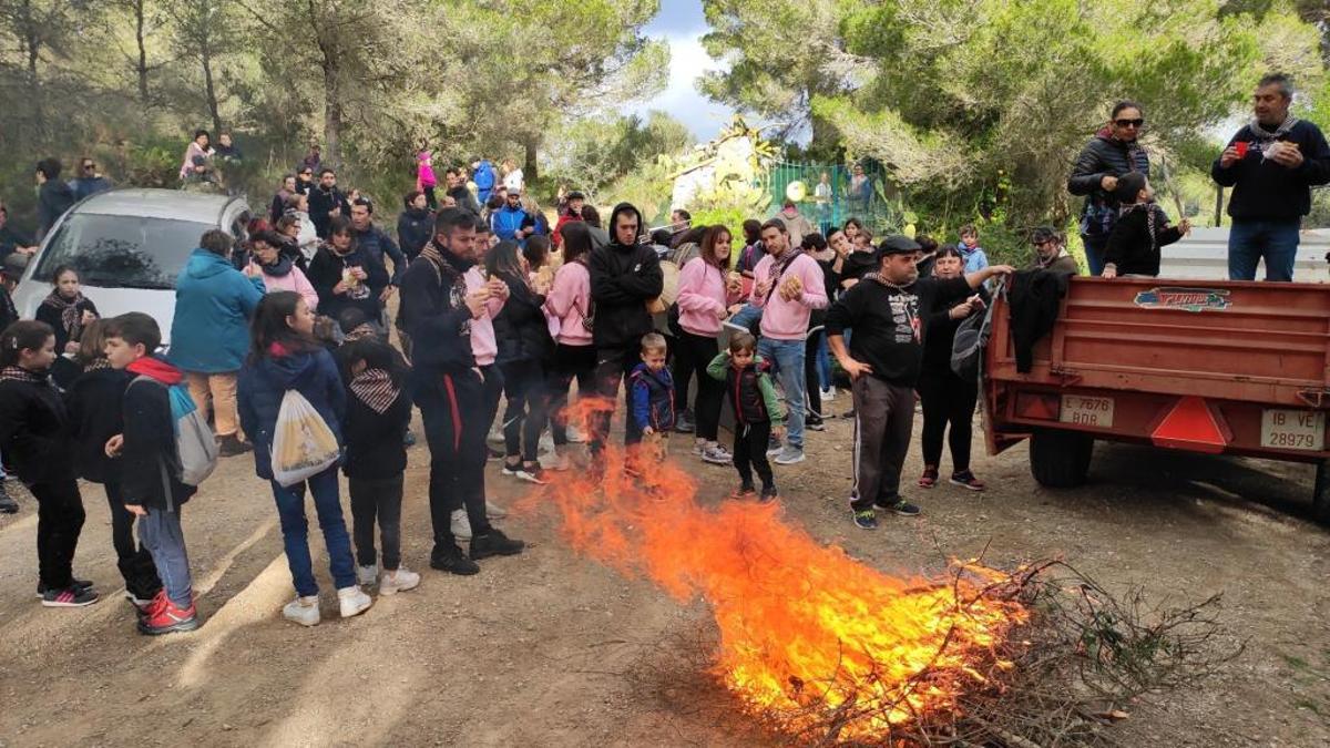 Imagen del acto celebrado hoy en Son Servera.