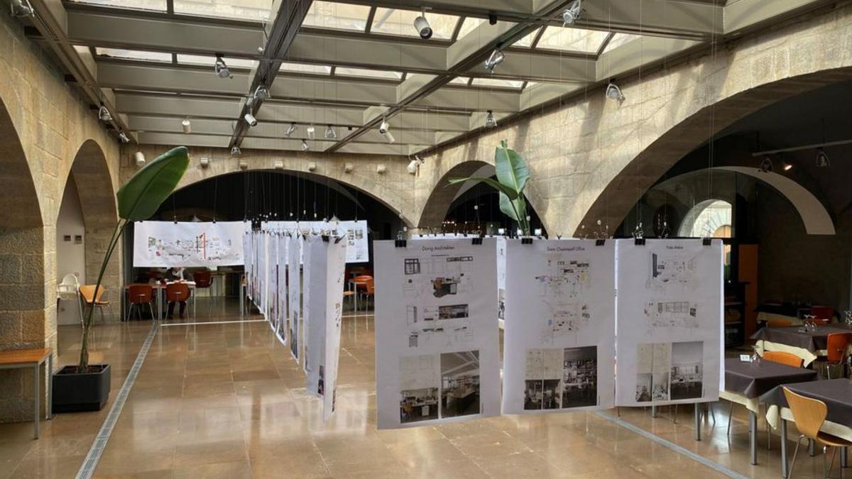 L’exposició «Domestic Workspaces» a la seu del COAC.  | COAC