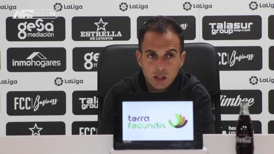 Rueda de prensa de Borja Jiménez, entrenador del FC Cartagena