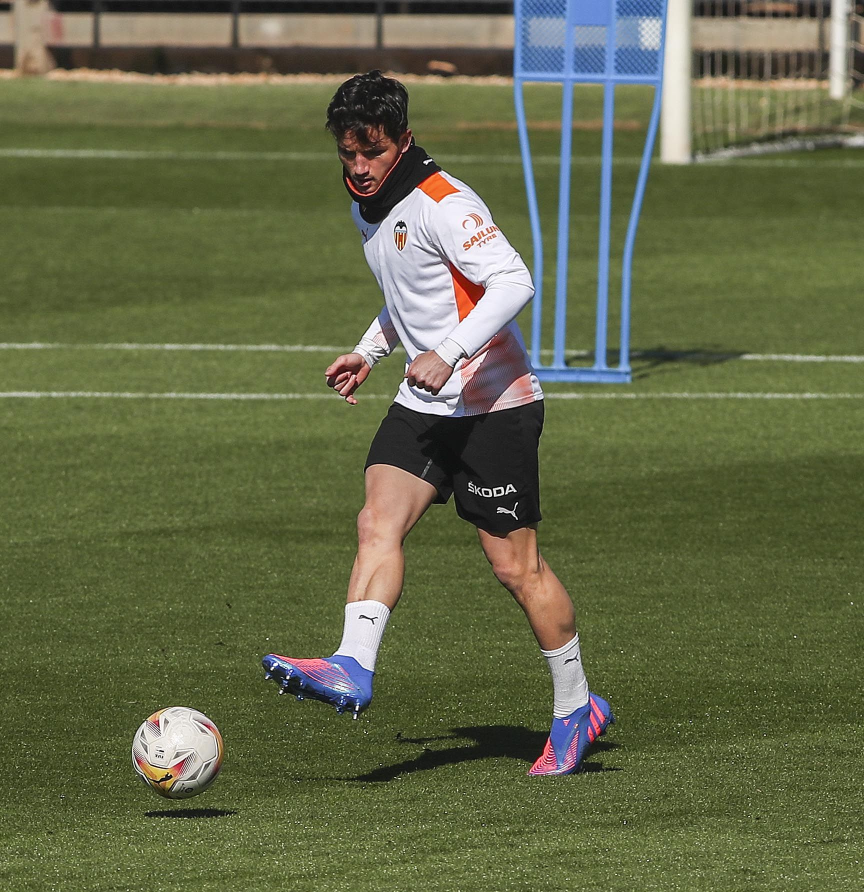 Las imágenes del entrenamiento de hoy del Valencia CF