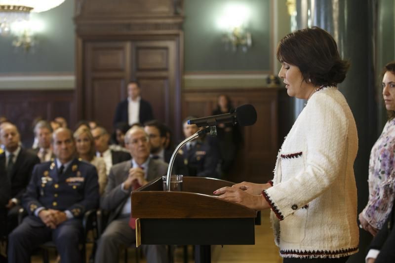 23.04.18 Las Palmas de Gran Canaria. Acto de toma de posesión de la nueva presidenta de la ZEC, Jimena Delgado-Taramona Hernández. Delegación del Gobierno de Canarias.  Foto Quique Curbelo  | 23/04/2018 | Fotógrafo: Quique Curbelo