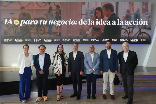 Jornada "IA para tu negocio: de la idea a la acción" de BBVA y Levante-EMV, en imágenes