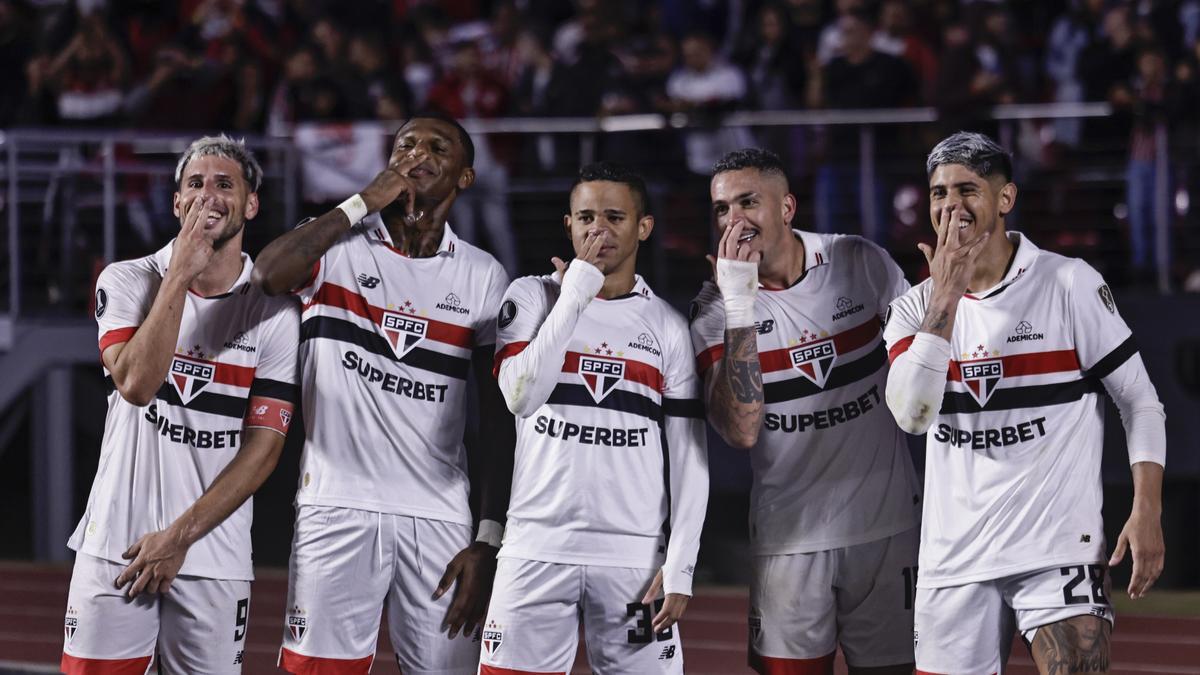 Copa Libertadores entre Sao Paulo - Talleres