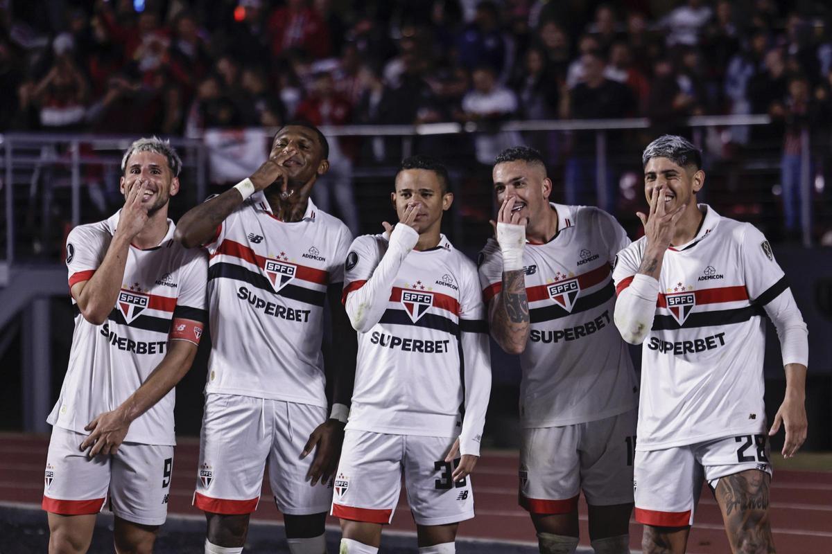 Copa Libertadores entre Sao Paulo - Talleres