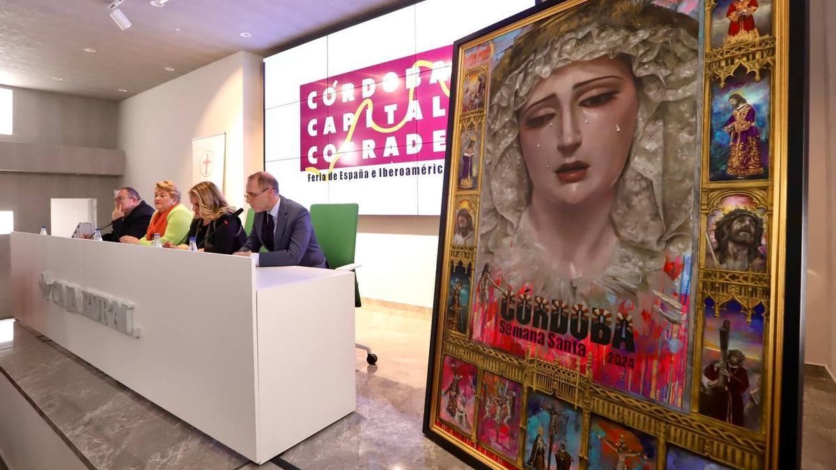 Presentación del cartel de la Semana Santa de Córdoba 2024.