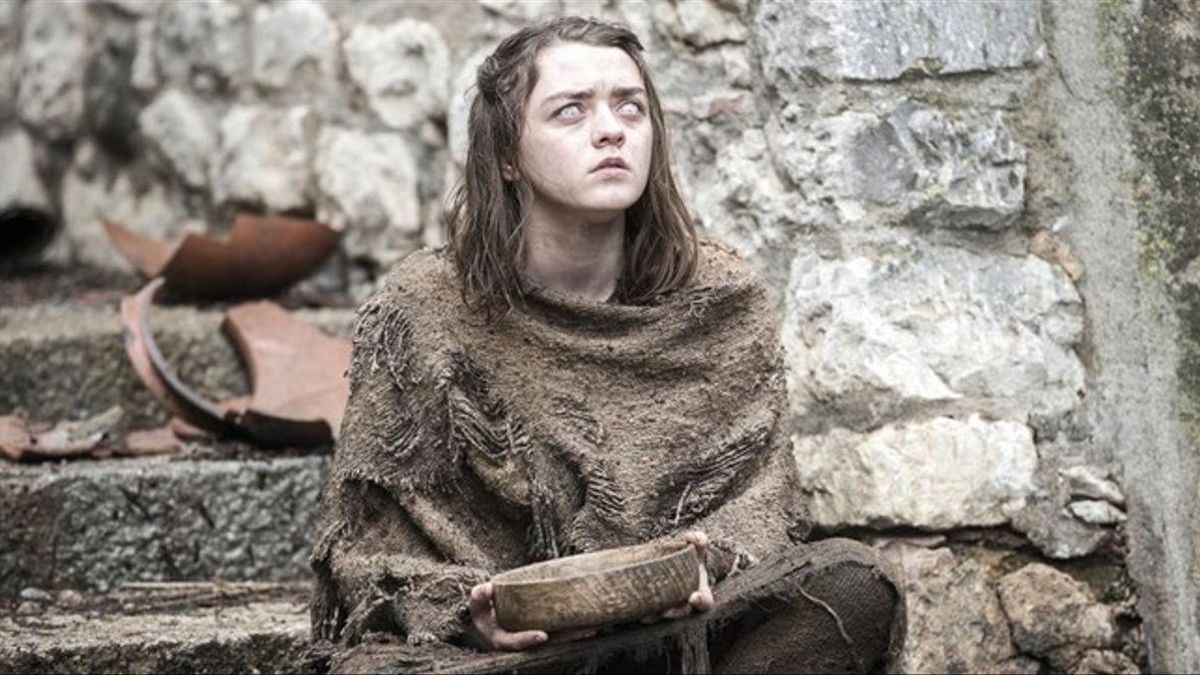 Arya Stark, en 'Juego de Tronos'.