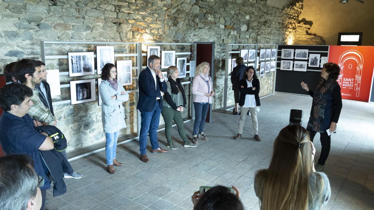 Inauguració de l&#039;exposició sobre Sant Pere de Rodes