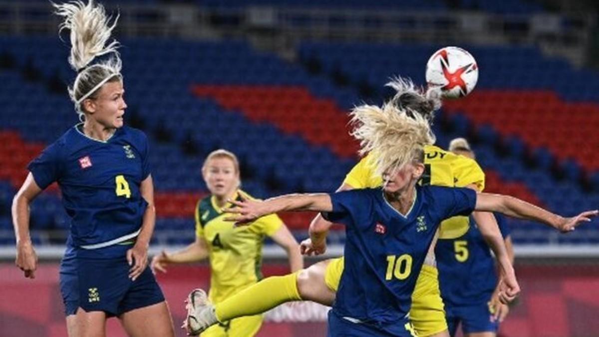 Suecia gana a Australia en fútbol femenino y repite final olímpica en Tokio-2020