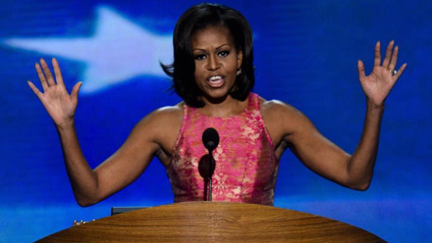 Los brazos de Michelle Obama son unos de los más demandados.