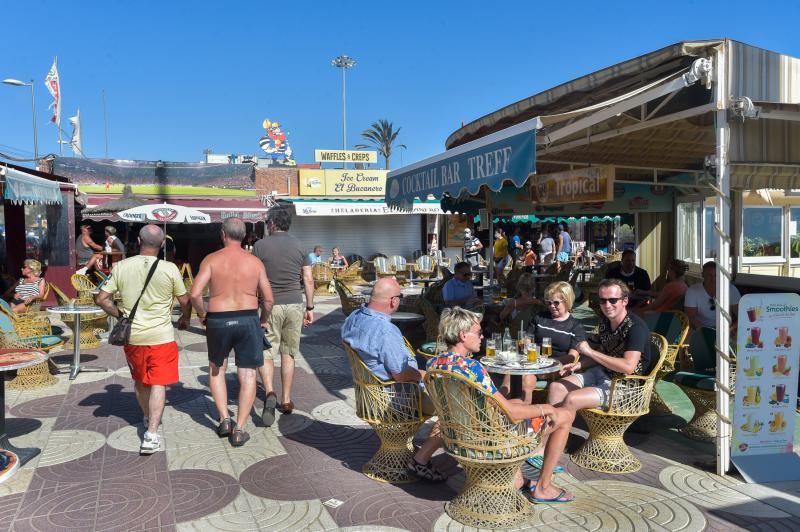 Zonas turísticas en noviembre en  Canarias