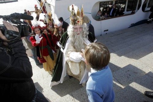 Desembarco de los Reyes en Cartagena