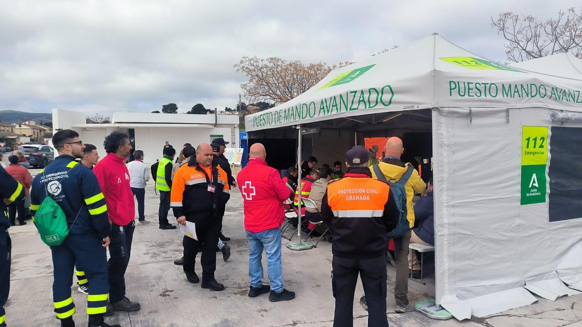 Los Dólmenes de Antequera acogen un simulacro de evacuación de bienes culturales