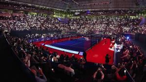 El Palau Sant Jordi, durante la pasada edición del Master Final.