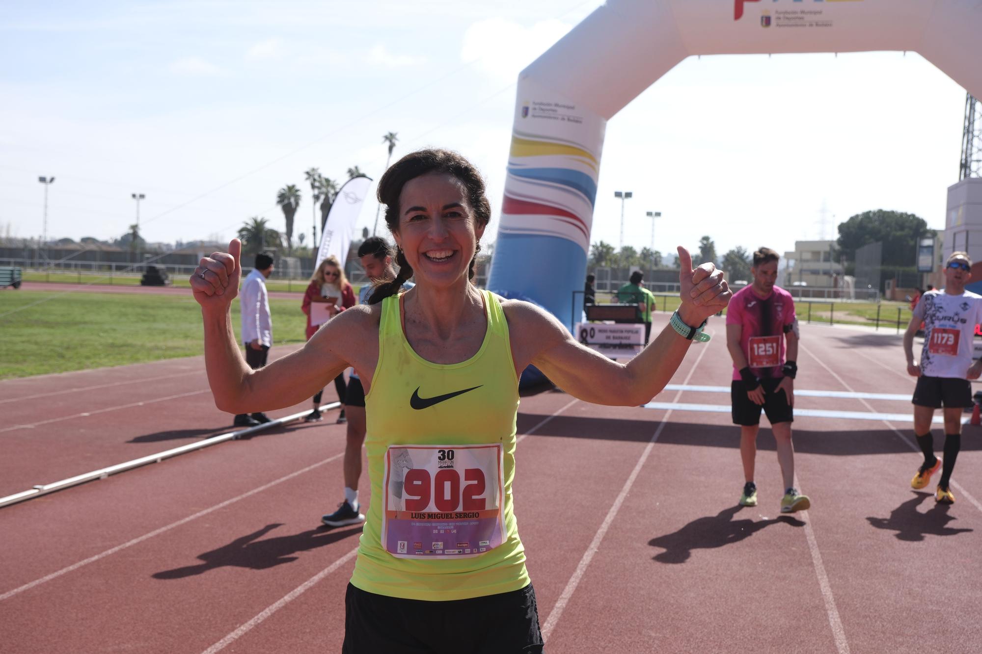 30 Maratón y 8 Medio Maratón Popular Ciudad de Badajoz en imágenes