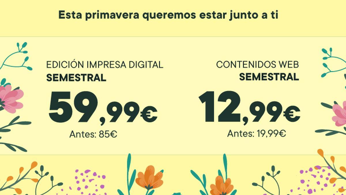 Oferta de suscripción de primavera de Diario de Ibiza.