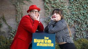 José Corbacho y Yolanda Ramos, director y protagonista de Un nuevo amanecer.